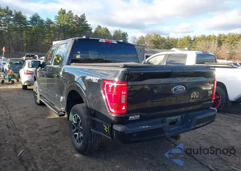 2022 Ford F-150 Xlt from USA, damaged, VIN 1FTFW1ED6NFB12767